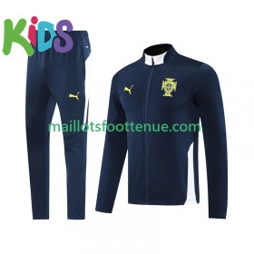 Portugal Enfant Ensemble Vestes d'entrainement Noir 2025